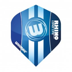 Letky na šípky Winmau Rhino extra hrubé modré 3ks