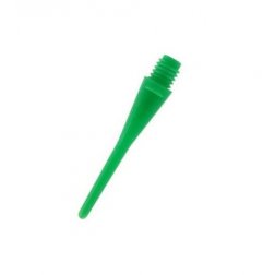 Hroty na šípky E-Point soft dlhé neonovo zelené 50ks/bal
