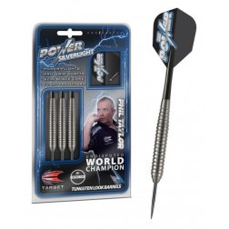 Šípky TARGET steel POWER SILVERLIGHT 24g - Phil Taylor