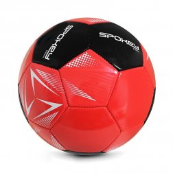 STENCIL Futbalová lopta vel. 5 červeno-čierna