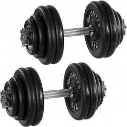 MOVIT® 2x 30 kg Sada liatinových činiek
