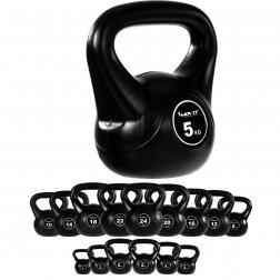 MOVIT® 5kg Kettlebell činka čierna