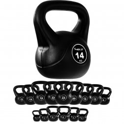 MOVIT® 14kg Kettlebell činka čierna