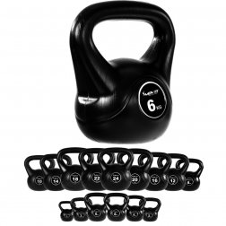 MOVIT® 6kg Kettlebell činka čierna