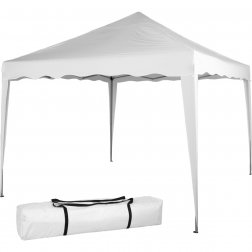 INSTENT BASIC Skladací oceľový pavilón 3x3m biely