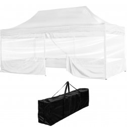 INSTENT Pro skladací pavilón 3x6m biely