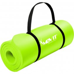 MOVIT® Gymnastická podložka limetková 183x60x1,0cm
