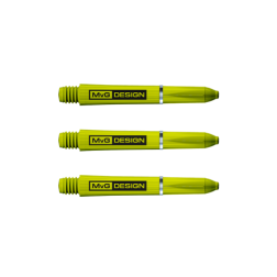 Násadky na šípky Winmau MvG Signature Nylon Short zelené
