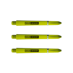 Násadky na šípky Winmau MvG Signature Nylon dlhé zelené