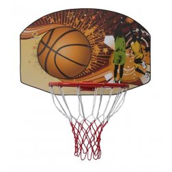 Basketbalová doska 90 x 60 cm s košom