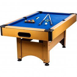 Biliardový stôl ARIZONA WOOD / BLUE 6ft - s príslušenstvom