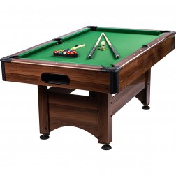 Biliardový stôl ARIZONA BROWN / GREEN 6ft - s príslušenstvom