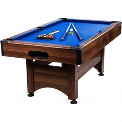 Biliardový stôl ARIZONA BROWN / BLUE 6ft - s príslušenstvom