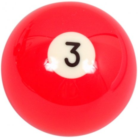 Biliardová guľa Aramith č.3 veľkosť 57.2mm 