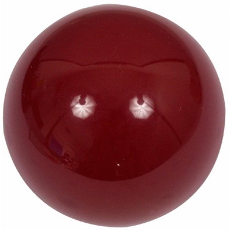 Samostatná guľa Aramith na karambol Dark Red 61.5mm 
