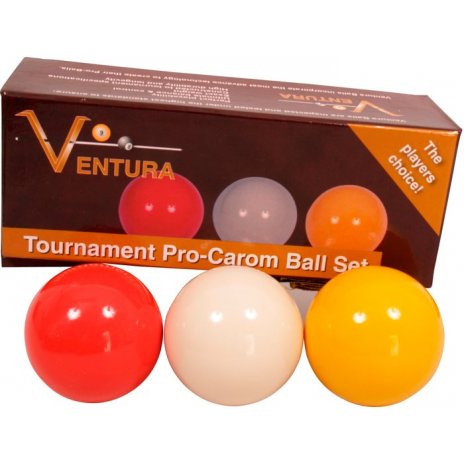 Karambolové gule Ventura Tournament Pro 61.5mm 