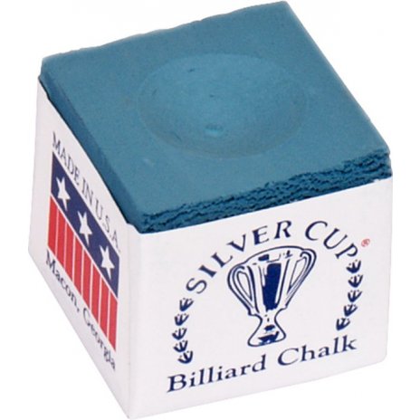 Biliardové kriedy Silver Cup 12ks Powder Blue 