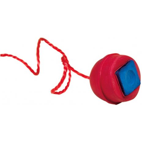 Červený gumený držiak na kriedu 