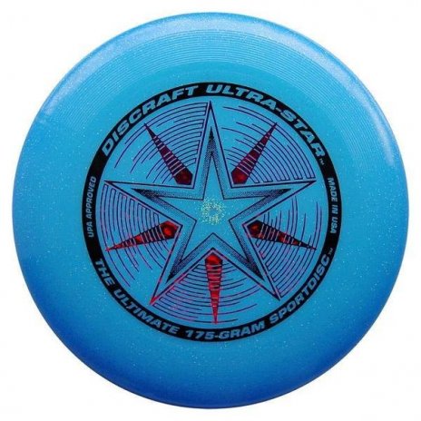 Frisbee Discraft Ultra Star Modrá Sparkle 175g 