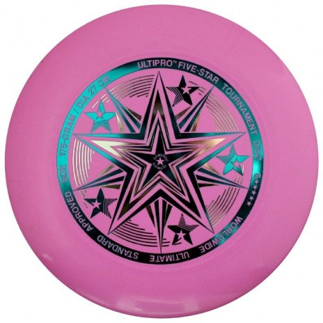 Frisbee UltiPro Five Star Ružová 175g 