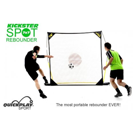Odrazová futbalová sieť Kickster Spot - na tréning streľby, 213x213cm 