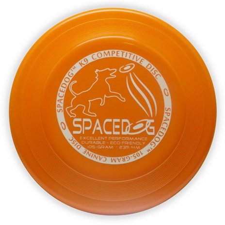 SPACE DOG 235 ORANGE frisbee disk pre psov 