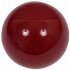 Samostatná guľa Aramith na karambol Dark Red 61.5mm