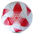 E2018 mini futbalová lopta červeno-biela vel. 2