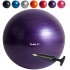 MOVIT® Gymnastická lopta s ručnou pumpou 75 cm fialová