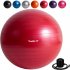 MOVIT® Gymnastická lopta s nožnou pumpou 85 cm červená