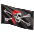 FLAGMASTER® Vlajka Pirátska Jolly Roger 120 x 80 cm