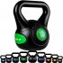 MOVIT® 16kg Kettlebell činka čierna/zelená