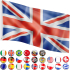 FLAGMASTER® Vlajka NemVeľká Británia 120 x 80 cm