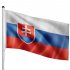 FLAGMASTER® Vlajka Slovensko so stožiarom 6,50m