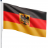 FLAGMASTER® Vlajka Nemecko 120 x 80 cm