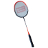 Badmintonová raketa s oceľovým rámom + obal hlavy rakety