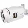 Secutek SBS-NC47G 4G telecamera IP girevole con registrazione - 1080p, 50m IR, zoom 4x