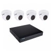 Комплект камери Secutek SLG-NVR3604CDP1FE800 - 4x 8MP Lite куполна камера, NVR
