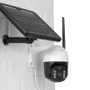 Cameră IP WiFi PTZ cu baterie solară Secutek SBS-QSD05W
