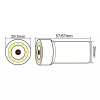 2MP AHD мини инспекционна камера с подсветка