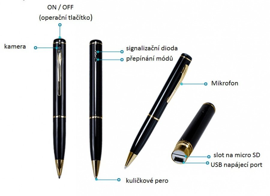 Długopis z kamerą EXCLUSIVE