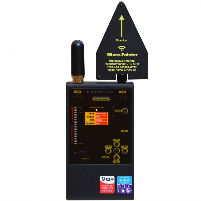 Detektor der drahtlosen Signale Protect 1206i