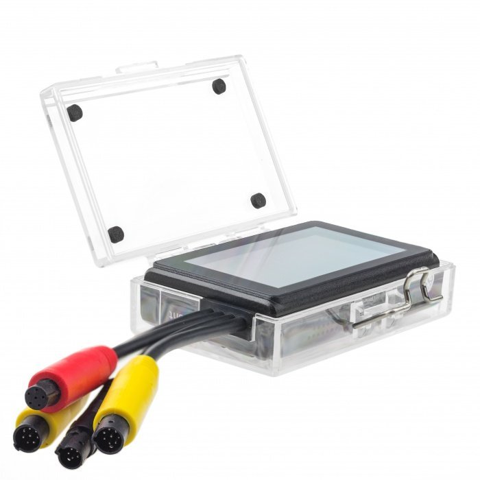 Vodotesná krabička pre Full HD kamerový systém do auta či motocyklu
