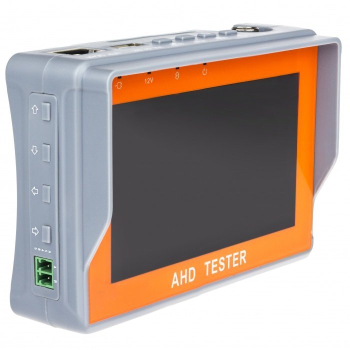 4.3" AHD CCTV tesztelő képernyő
