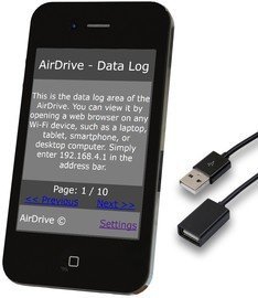 AirDrive Pro Keylogger in cablu USB