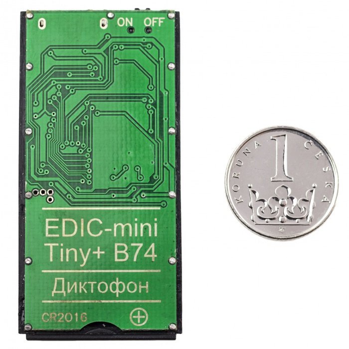 Микро диктофон EDIC-mini Tiny+ B74