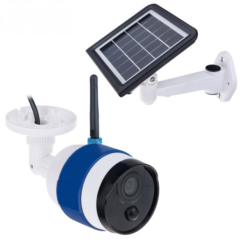 100% безжична соларна WiFi камера Secutek SLL-C340