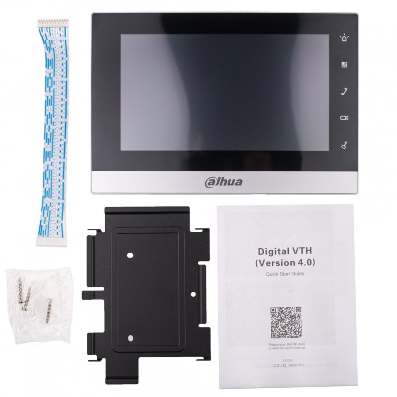 Dahua VTH1510CH video monitor 7" - crni