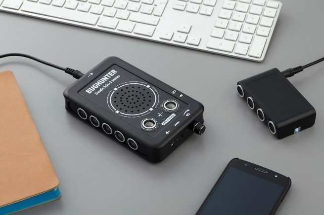 Dispozitiv cu ultrasunete pentru dictafoane Bughunter