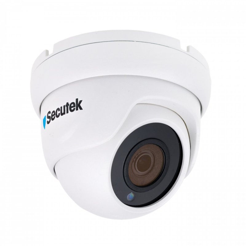 Куполна IP камера Secutek SLG-LIRDCAHSL200, IR 30м, обектив 2.8-12 мм